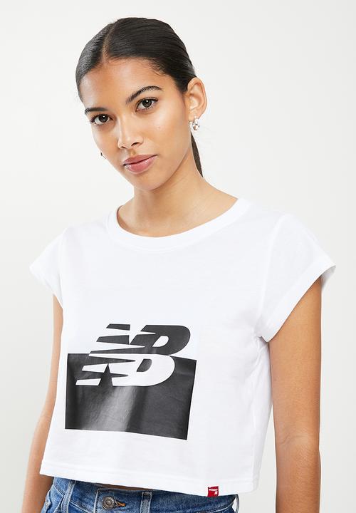 New Balance  - Classics box tee - white