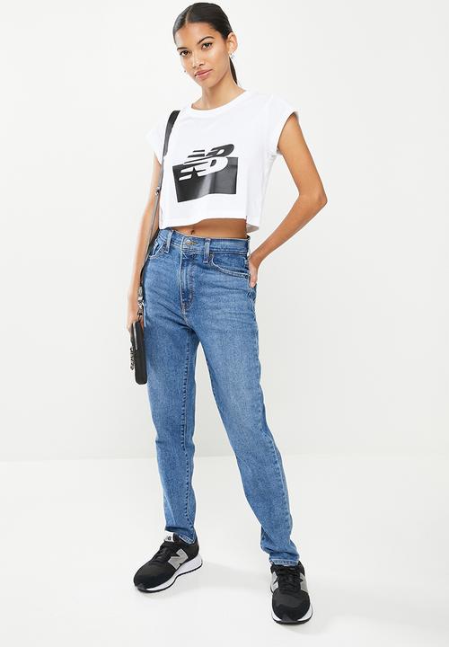 New Balance  - Classics box tee - white