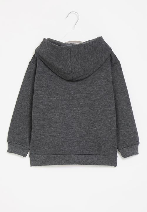 Superbalist Kids - Boys Nasa hoodie - charcoal mel