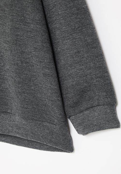Superbalist Kids - Boys Nasa hoodie - charcoal mel