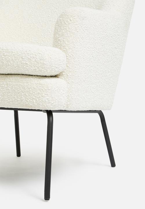 Sixth Floor - Ella lounge chair - sherpa