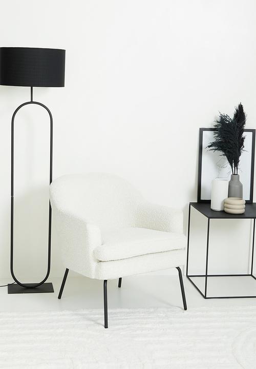 Sixth Floor - Ella lounge chair - sherpa