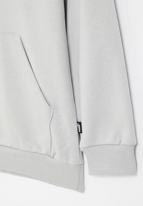 PUMA - Ess+ 2 col big logo hoodie fl b - harbor mist