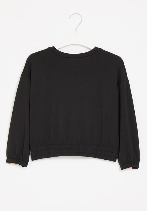 Nike - Nkg wildflower crew sweatshirt - black