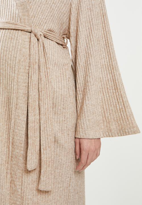 Superbalist - Maternity soft touch gown - taupe