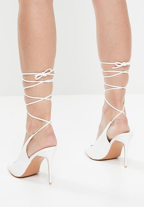 Superbalist - Ozzy closed stiletto - white