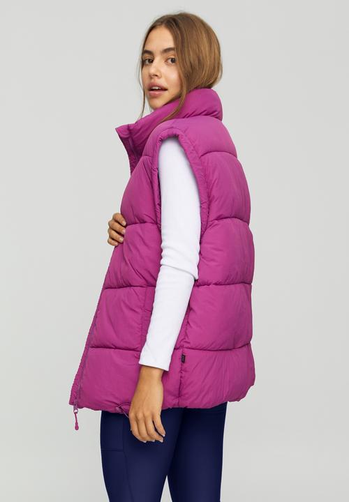 Cotton On - The recycled mother puffer vest - deep orchid