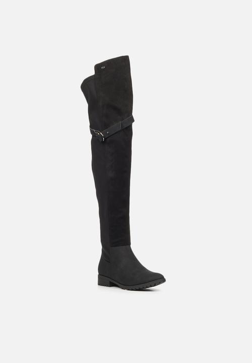 Miss Black - Krabi2 over the knee boot - black