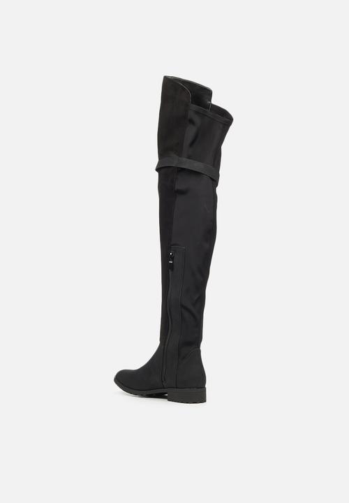 Miss Black - Krabi2 over the knee boot - black