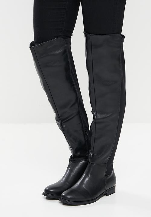 Madison® - Olga over the knee boot - black