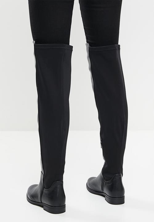 Madison® - Olga over the knee boot - black