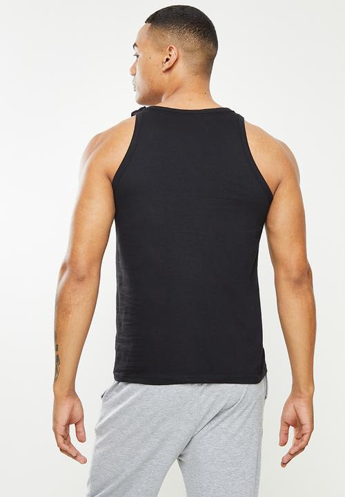 Diesel  - Umtk johnny tube vest 2-pack - black & navy