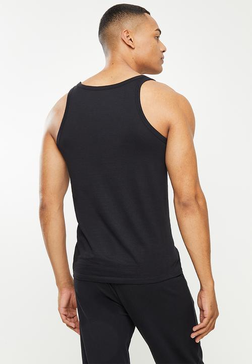 Diesel  - Umtk johnny tube vest 2-pack - black & grey