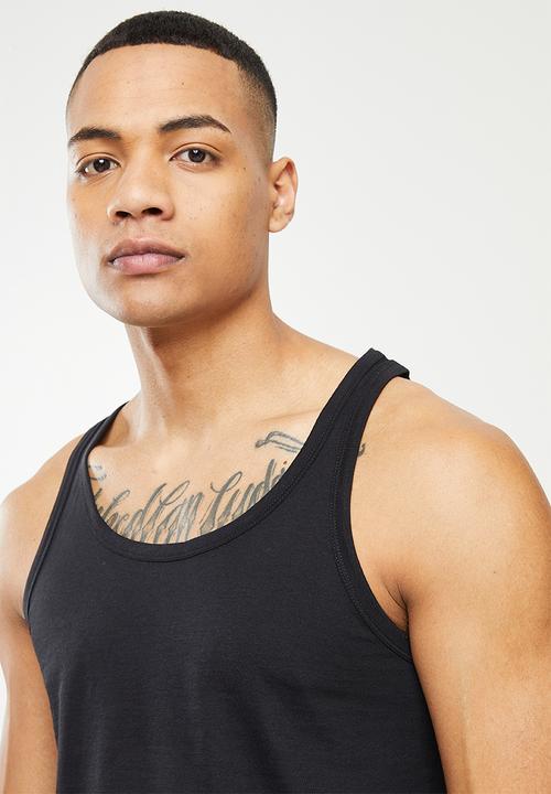 Diesel  - Umtk-johnny-tube vest 2 pack - black