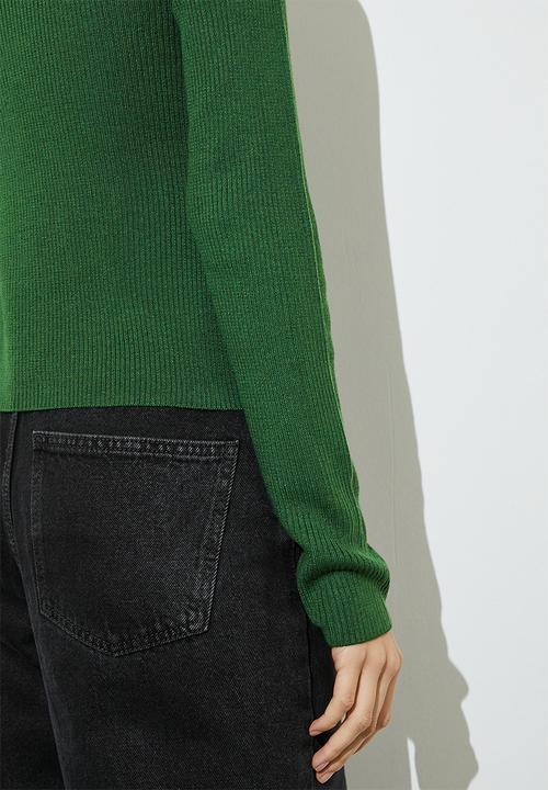 Superbalist - Crop turtle neck - new green