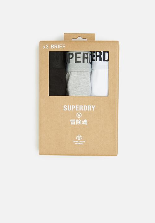 Superdry. - Brief multi triple pack - multi 