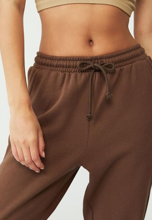 Cotton On - Classic trackpant - brown