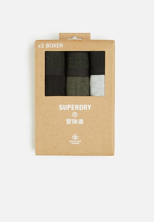 Superdry. - Boxer multi triple pack - multi