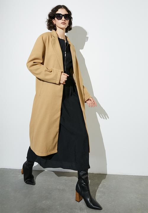 Superbalist - Maxi blazer coat - camel