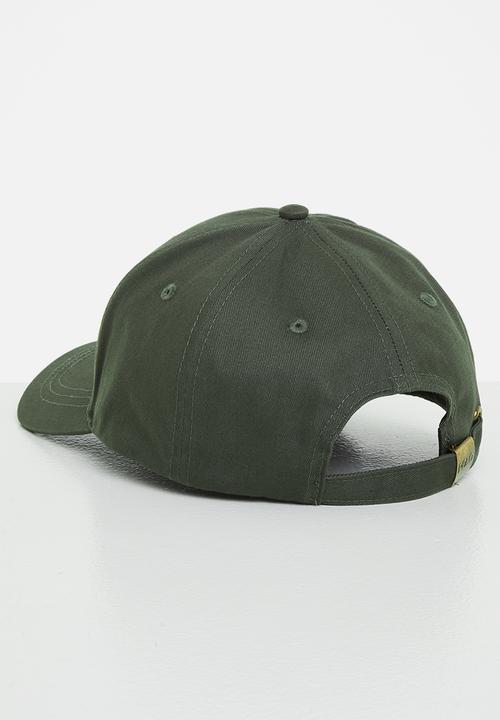 POLO - 6 Panel classic peak - olive