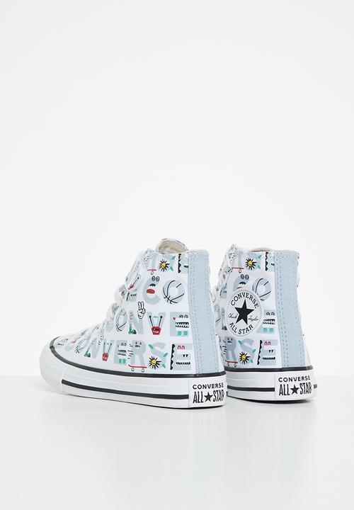 Converse - Chuck taylor all star 1v creature feature hi - white & natural ivory