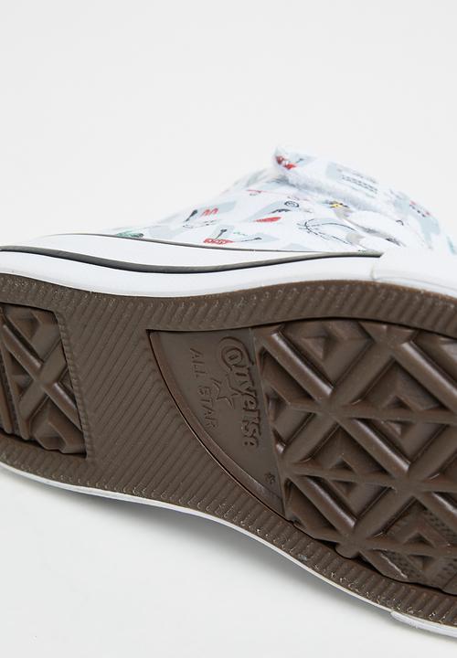 Converse - Chuck taylor all star 1v creature feature hi - white & natural ivory