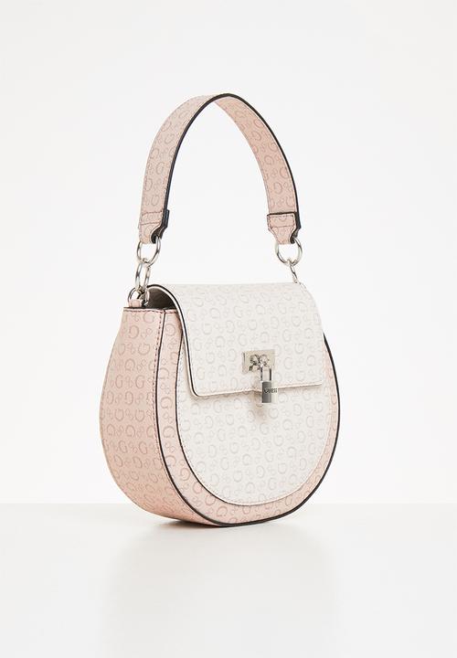 GUESS - Elkhart crossbody flap - blush 