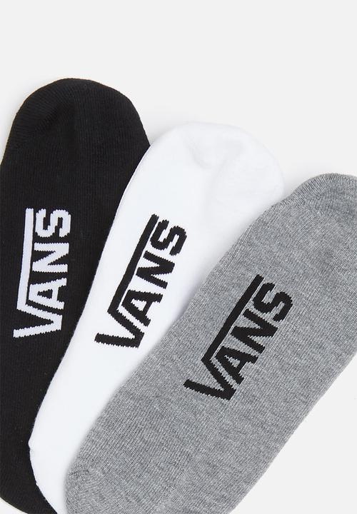 Vans - Mn classic super no show 3 pack - multi 
