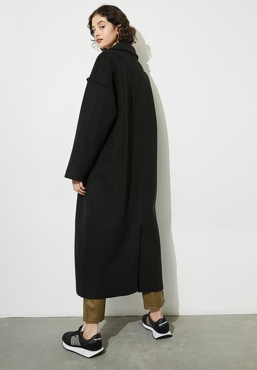Superbalist - Comfy coat - black