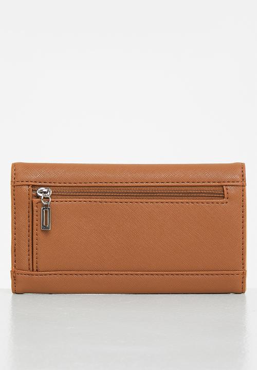 GUESS - Tempe slg slim clutch - coffee