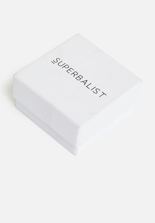 Superbalist - Sterling silver heart pendant necklace - silver 
