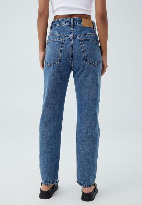 Cotton On - Mom jean - reef blue