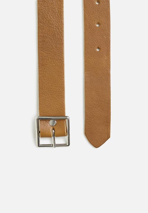 Superbalist - Kurt leather belt - tan