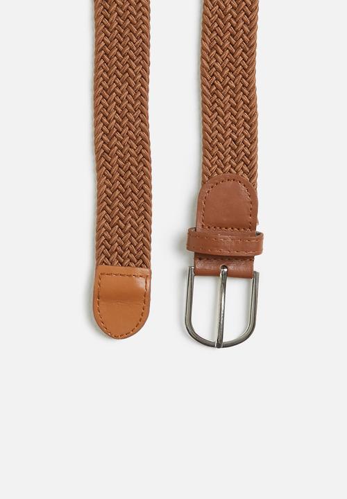 Superbalist - Tevia webbing belt - brown