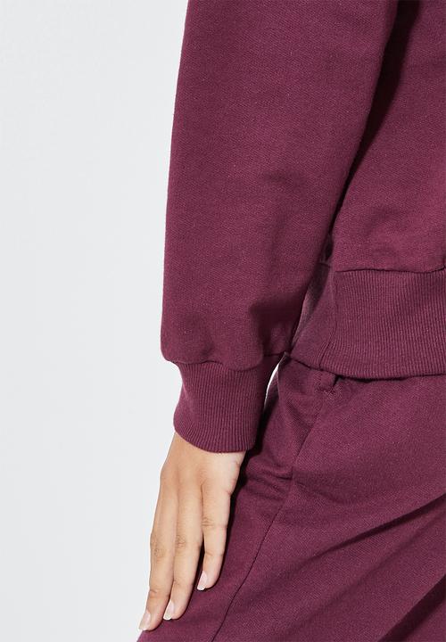 Superbalist - Crew neck sweat - windsor wine