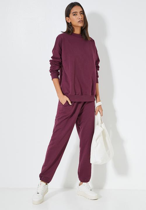 Superbalist - Crew neck sweat - windsor wine