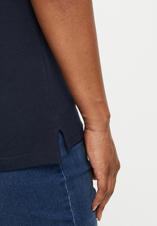 POLO - Plus wmn short sleeve essential sml pony golfer - navy