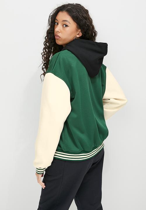 Blake - Collegiate bomber jacket - emarald