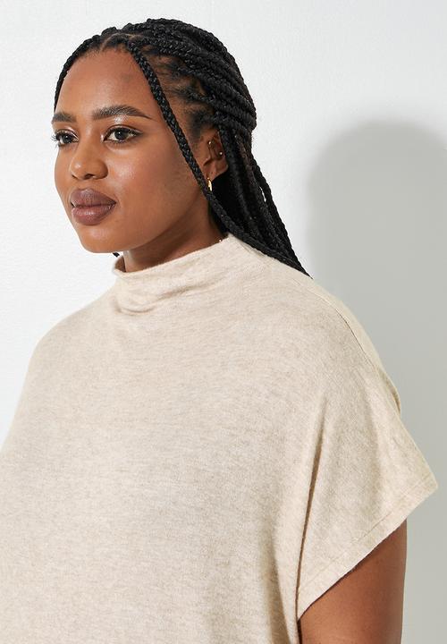 Superbalist - Co-ord longline cut & sew - oatmeal melange