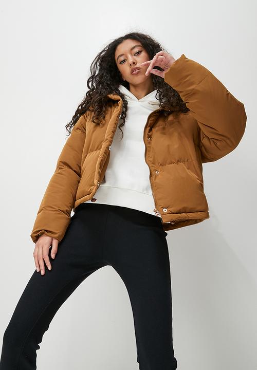 Blake - Puffer jacket4 - chocolate
