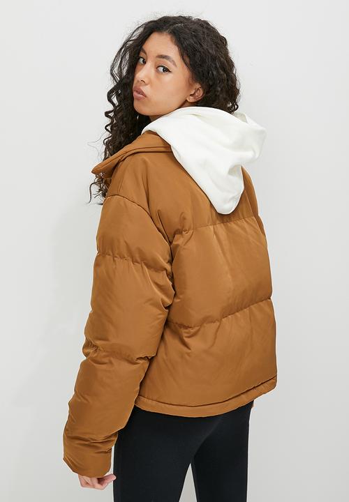 Blake - Puffer jacket4 - chocolate