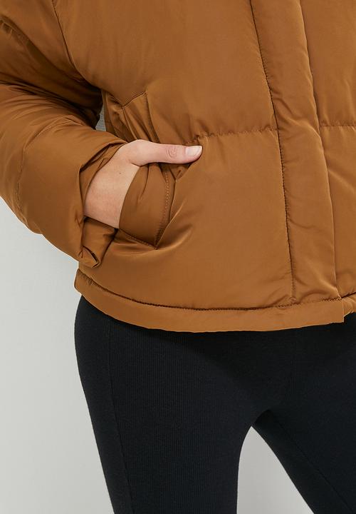 Blake - Puffer jacket4 - chocolate