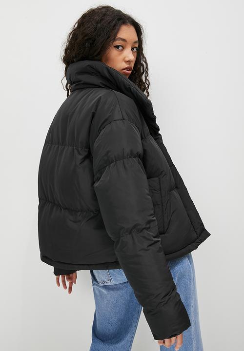 Blake - Puffer jacket1 - black