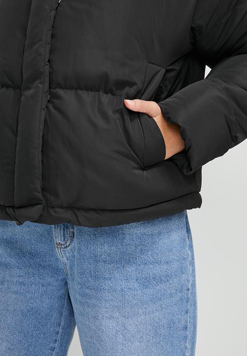 Blake - Puffer jacket1 - black