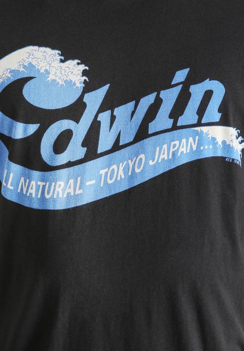 Edwin - Wave Script Tee