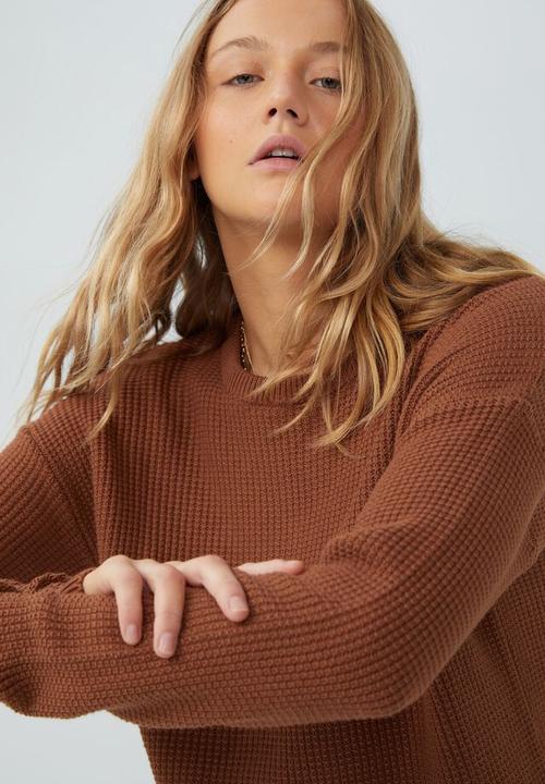 Cotton On - Everyday pullover - rich taupe