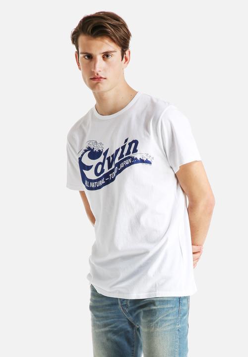 Edwin - Wave Script Tee