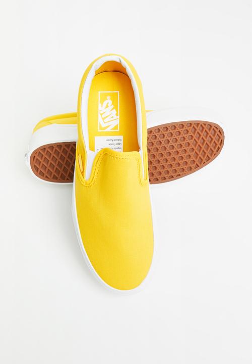 Vans - Ua classic slip-on platform - (twill) freesia/blanc de blanc
