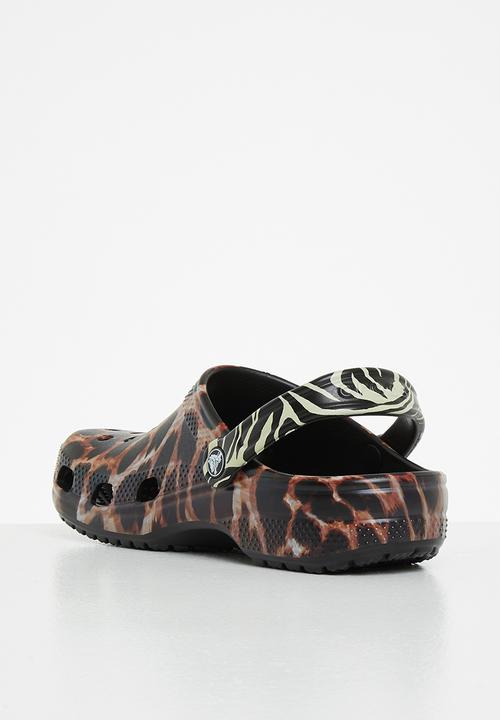 Crocs - Classic animal remix clog - black