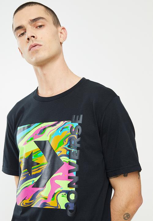 Converse - Suminagashi tee - black
